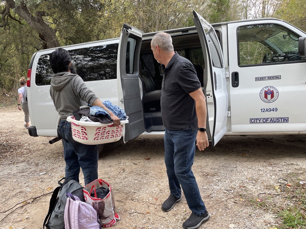 20 People Moved From North Austin Homeless Encampment To Shelter ...